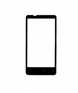 Replacement Front Glass For Htc Evo Design 4g White By - Maxbhi.com