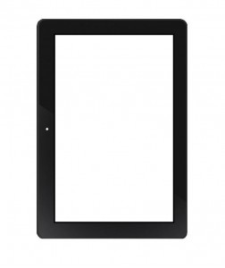 Replacement Front Glass For Amazon Kindle Fire Hdx 7 16gb Wifi White By - Maxbhi.com