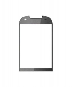 Replacement Front Glass For Yxtel C8 Red By - Maxbhi.com