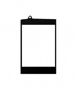 Replacement Front Glass For Glx U20 Black By - Maxbhi.com