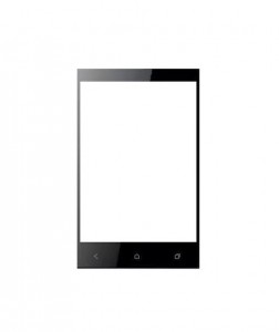 Replacement Front Glass For Lemon T129 White By - Maxbhi.com