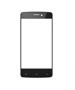 Replacement Front Glass For Cubot X12 Black By - Maxbhi.com
