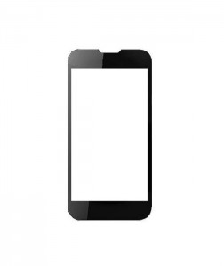 Replacement Front Glass For Zte Easy Touch 4g Black By - Maxbhi.com