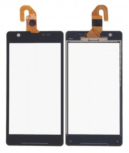Touch Screen Digitizer For Sony Xperia Zr C5502 Black By - Maxbhi Com