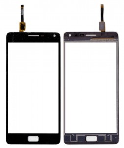 Touch Screen Digitizer For Lenovo Vibe P1 Black By - Maxbhi Com