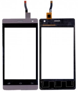 Touch Screen Digitizer For Spice Xlife 405 Black By - Maxbhi Com