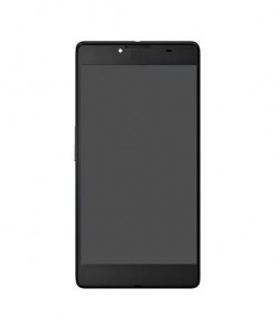 Lcd With Touch Screen For Yu Yunique Plus Black By - Maxbhi.com