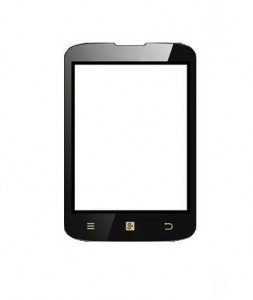 Replacement Front Glass For Lava Discover 124 Brown By - Maxbhi.com
