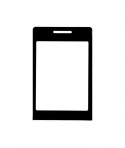 Replacement Front Glass For Samsung Armani Black By - Maxbhi.com
