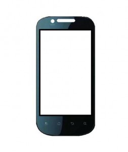 Replacement Front Glass For Videocon A27 White Black By - Maxbhi.com