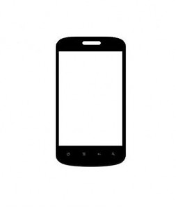 Replacement Front Glass For Fly E350c Black By - Maxbhi.com