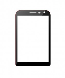 Touch Screen Digitizer For Lephone V5 Red By - Maxbhi Com