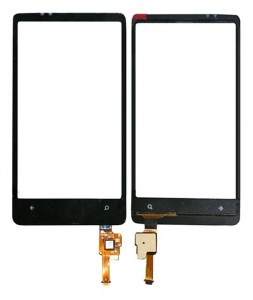 Touch Screen Digitizer For Htc Hd7 T9292 Black By - Maxbhi Com