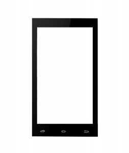 Touch Screen Digitizer For Spice Smart Flo Mi403e Black By - Maxbhi.com