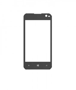 Touch Screen Digitizer For Lava Iris Win1 White By - Maxbhi.com