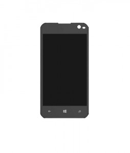 Lcd With Touch Screen For Lava Iris Win1 Black By - Maxbhi.com