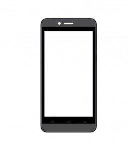 Replacement Front Glass For Intex Cloud Cube Black By - Maxbhi.com