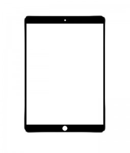 Replacement Front Glass For Apple Ipad Pro 10.5 2017 Wifi Cellular 256gb Black By - Maxbhi.com