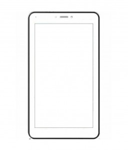 Replacement Front Glass For Champion Wtab 7.4 3g White By - Maxbhi.com
