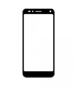 Replacement Front Glass For Blu Grand M2 2018 White By - Maxbhi Com