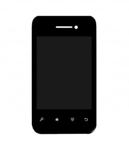 Lcd With Touch Screen For Iball Andi 107 Black By - Maxbhi.com