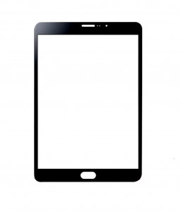 Replacement Front Glass For Samsung Galaxy Tab A 8 Lte Black By - Maxbhi.com