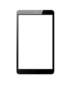 Replacement Front Glass For Datamini Tw8 Black By - Maxbhi.com