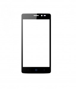 Replacement Front Glass For Zte Blade A450 Black By - Maxbhi.com