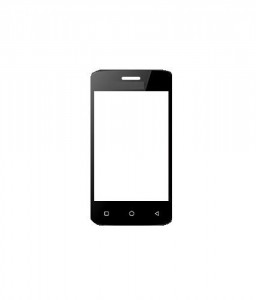Replacement Front Glass For Zen P61 Xl White By - Maxbhi.com