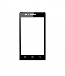 Replacement Front Glass For Videocon Infinium X40 Pro Black By - Maxbhi.com