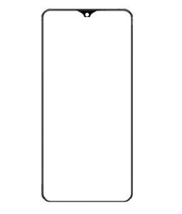 Replacement Front Glass For Xiaomi Mi 9 Explorer Black By - Maxbhi Com