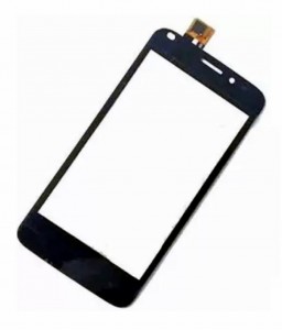 Touch Screen Digitizer For Intex Aqua Q1 Plus Black By - Maxbhi Com