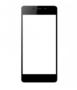 Touch Screen Digitizer For Micromax Canvas Sliver 5 Black By - Maxbhi.com