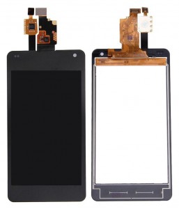 Lcd With Touch Screen For Lg Optimus G F180s Black By - Maxbhi Com
