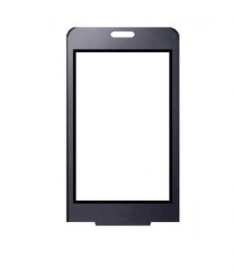 Replacement Front Glass For Iball Andi Black By - Maxbhi.com