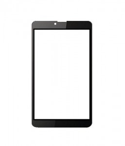 Replacement Front Glass For I Kall Ik2 Black By - Maxbhi.com