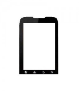Replacement Front Glass For Motorola Xprt Mb612 Black By - Maxbhi.com
