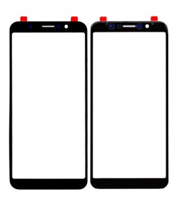 Replacement Front Glass For Asus Zenfone Max Pro M1 Zb601kl Black By - Maxbhi Com
