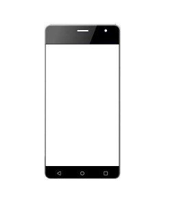 Replacement Front Glass For Hitech Amaze S2 4g Black By - Maxbhi.com