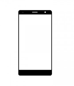 Replacement Front Glass For Blu Studio G Plus Hd Grey By - Maxbhi.com