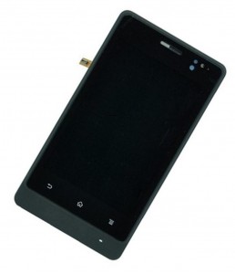 LCD with Touch Screen for Sony Ericsson Xperia advance ST27i - Black