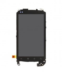 LCD with Touch Screen for Google Nexus One - Black