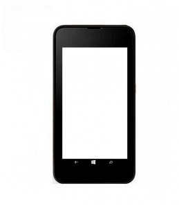 Replacement Front Glass For Nokia Lumia 530 Grey By - Maxbhi.com