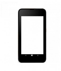 Replacement Front Glass For Nokia Lumia 530 Rm1017 Grey By - Maxbhi.com