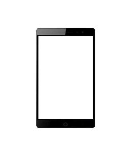 Replacement Front Glass For Websden Octavia Black By - Maxbhi.com