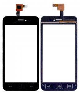 Touch Screen Digitizer For Micromax Canvas Pep Q371 Black By - Maxbhi Com