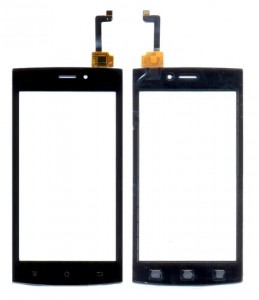 Touch Screen Digitizer For Iball Andi 4 5p Glitter White By - Maxbhi Com