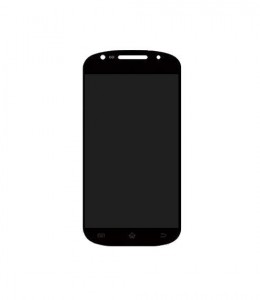 Lcd With Touch Screen For Salora Valumaxx E1 Black By - Maxbhi.com