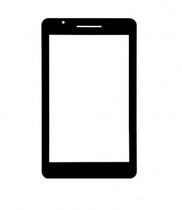 Replacement Front Glass For Asus Fonepad 7 Fe171cg White By - Maxbhi.com