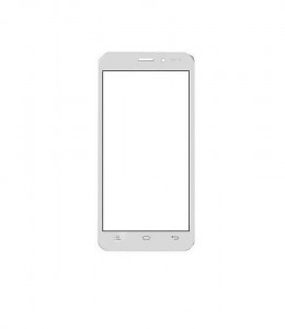 Replacement Front Glass For Celkon Q450 White By - Maxbhi.com